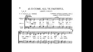 O Come, All Ye Faithful | Arr. Willcocks (with score)