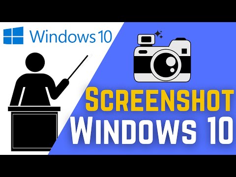 How To Take Screenshot On Windows 10 | How To Take A Screenshot On A Pc Windows