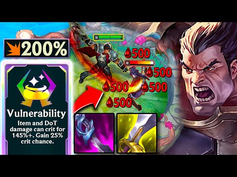 200% Crit Darius Turns Bleeds Into NUKES with Vulnerability | League Arena Gameplay