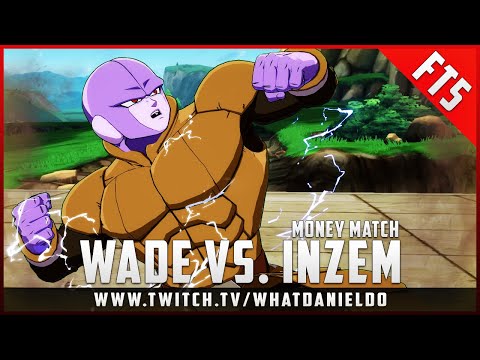 $50 MONEY MATCH | WADE VS INZEM | DRAGON BALL FIGHTERZ