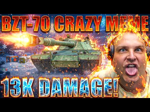 HOW?! Watching an UNREAL 13K Damage BZT-70 Game!