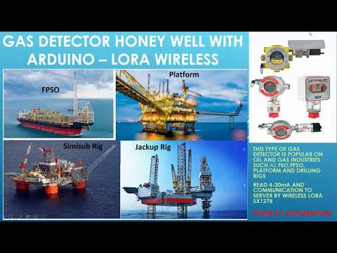 Convert 4-20mA to 0-5vdc reading gas detector honey well  Arduino with Lora wireless SX1278