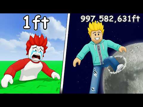 I Grew MY LEGS to 997,582,631 Feet in Roblox 🦵🦵Khaleel and Motu Gameplay