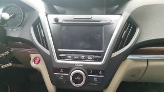 How to Remove Radio / Navigation / Display from Acura MDX 2016 for Repair.