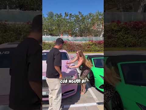 Anh chàng không ngờ cô ấy có Lamborghini #sieuxe #shorts