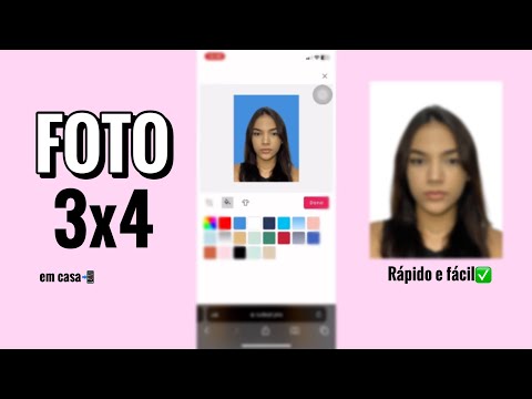 Como tirar FOTO 3x4 PROFISSIONAL com o celular | 📱