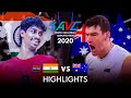 LEGENDARY MATCH INDIA Vs AUSTRALIA AVC Men S Tokyo Volleyball Qualification 2020