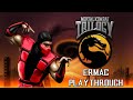 Mortal Kombat Komplete MUGEN Plus MK Trilogy Ermac Playthrough