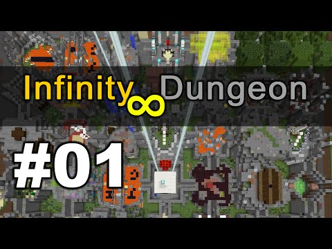 Infinity Dungeon - Minecraft Map - #01 - Auf Suche nach Kristallen (Let's Play - deutsch)