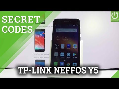 Codes in TP-LINK Neffos Y5 - Advanced Settings / Secret Menu / Tricks