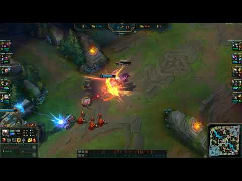 Shaco and Tower vs Pantheon