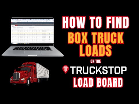 How to Find BOX TRUCK Loads with Truckstop Load Board Pro