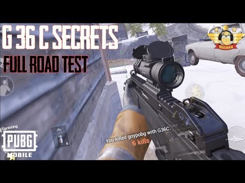 G36C SECRETS PUBG MOBILE REVIEW AND GUIDE