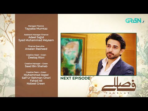 Faaslay Episode 09 (Teaser) 20th December 2025 | Ali Ansari - Saboor Aly | Green TV Entertainment