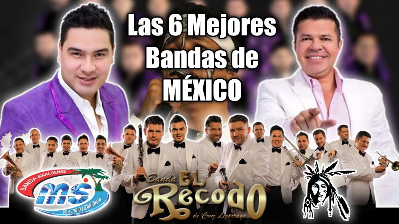 TOP 6 MEJORES BANDAS DE MÉXICO + Mis 5 Favoritas || Etern∞