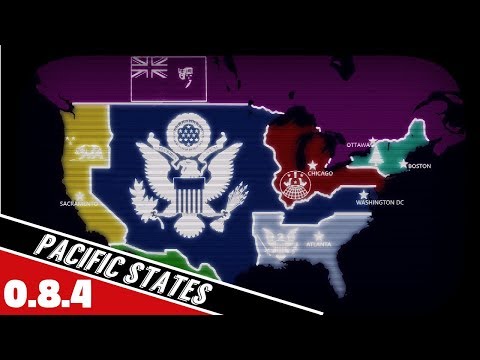 HOI4 Kaiserreich: 0.8.4 Pacific States of America [1: Freedom Fight]