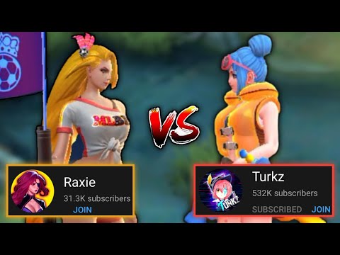 RAXIE VS TURKZ (LESLEY GOD VS FANNY GOD) | MLBB