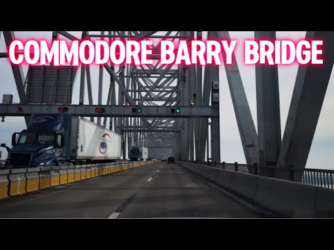 Commodore Barry Bridge Traffic Now
