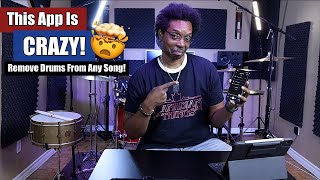 Remove Drums From Any Song Easily!! 🤯 - The Only App You Need For Drum Covers