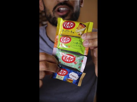 Let's Try Unique KitKat Flavours