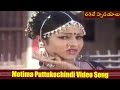 Motima Puttukochindi Video Song Ragile Hrudayalu Movie Krishna MovieTimeVideoSongs