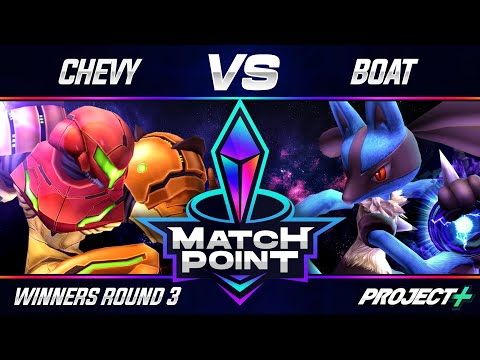 Match Point 19 - Winners Round 3 - Chevy (Samus) VS Boat (Lucario)