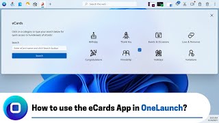 How to use the eCards App in OneLaunch (2022 Edition)