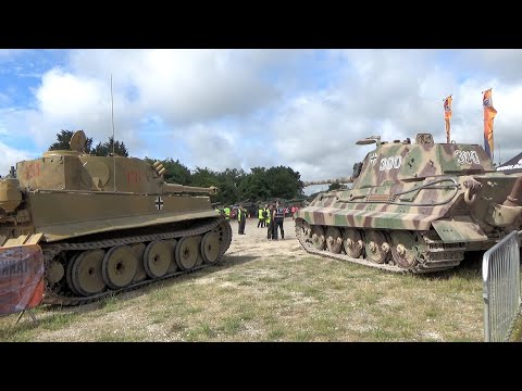 Great Sounding King Tiger Tank & Tiger 131 Together In The UK
