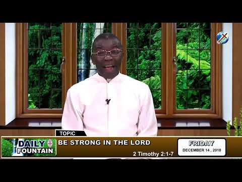 DAILY FOUNTAIN OF DECEMBER 14, 2018 - VEN. CHINEDU G. ONAH