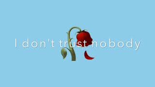 I Dont Trust Nobody-lyrics (Feat Shiloh Dynasty)