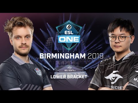 Dota2 - OG vs. Team Secret - Game 1 - Lower Bracket - ESL One Birmingham 2019