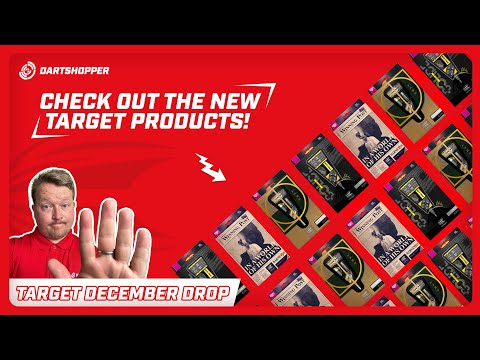 TARGET LAUNCH DEC 23 - Launch products Preview!!! New darts,  Light & Flights - Dartshopper Media