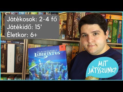 Az Elvarázsolt Labirintus Játékbemutató - Mit Játsszunk?
