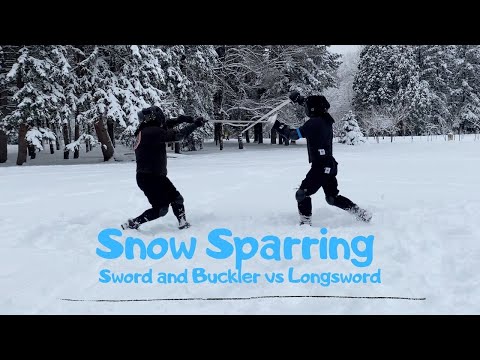 Part 1 - Snow sparring analysis - Sword & Buckler vs Longsword