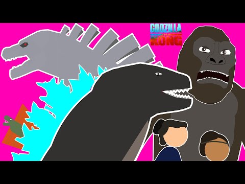 ♪ GODZILLA VS KONG THE MUSICAL BUT IN PIVOT - Animated Song (LHUGUENY)