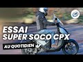 Essai Scooter Supersoco CPX
