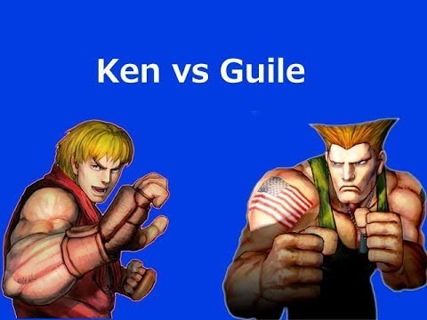 Ken (me) vs Guile (SaveAnime) Ultra Street Fighter IV