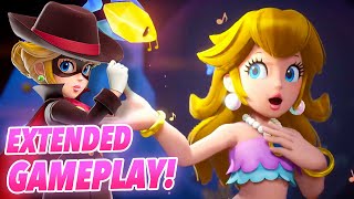 NEW Princess Peach Showtime Extended Gameplay (Mermaid, Dashing Thief, Mighty, & Figure Skating!)