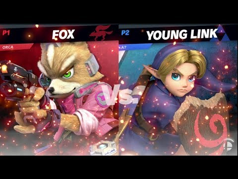 Larry Lurr (Fox) vs Scizor (Young Link)