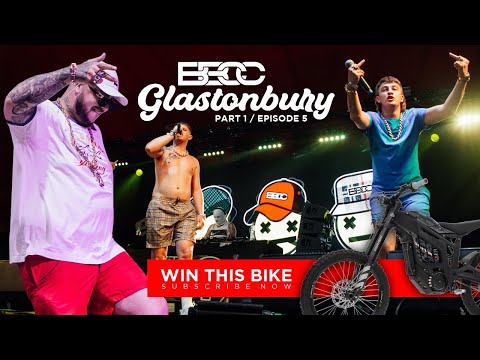 BBCC 2 | Bad Boy Chiller Crew Glastonbury Part 1 | TALARIA E-Bike GIVEAWAY!