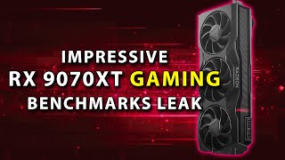 IMPRESSIVE: RX 9070 XT GAMING Benchmark & Full Specs Leak
