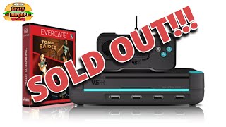 Evercade VS-R Tomb Raider SOLD OUT!! What Is Going On With Evercade Stock??