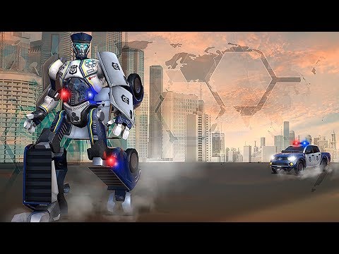Cop Robot 3D - US Police Transform Gameplay