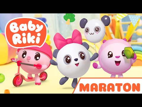 MARATON BabyRiki -  Desene Animate Educative pentru Copii