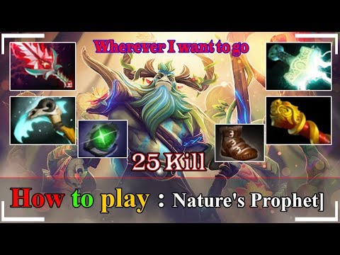 Mind_ControL [Nature's Prophet] Nowhere is Safe Mass Ganking 7.23 | Dota 2 Sroksre Gameplay 25 Kill