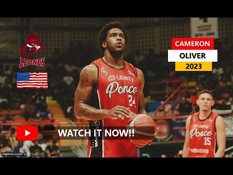 🇺🇸 Cameron Oliver(카메론 올리버) ✭ Leones De Ponce ✭ 2023 Mid-Season Highlights