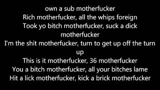 French Montana trap house lyrics Ft Birdman and Rick Ross ( Lyrics video)