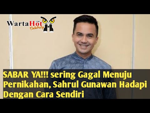 TERNYATA INI CARA SAHRUL GUNAWAN JALANI KESENDIRIAN