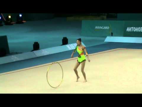 World Championships 2013 Kiev - Yuqing YANG (CHN) - Hoop, Qualification