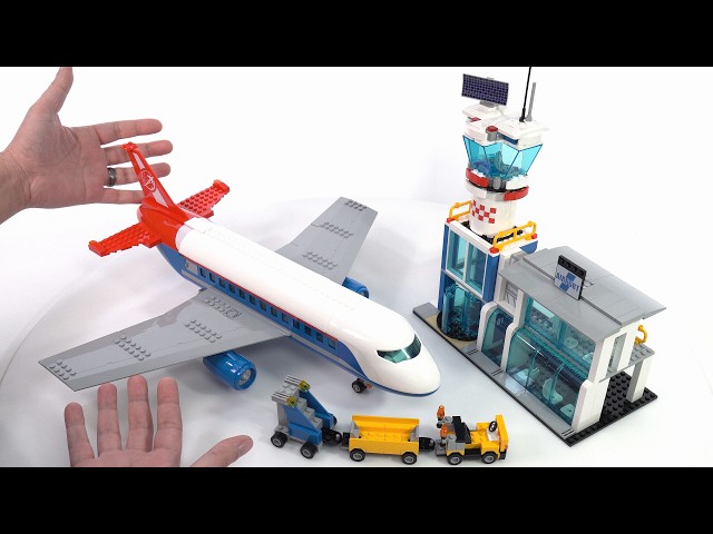 Vídeo relacionado con MAX Adventure Aeropuerto (793 Piezas) Juguetes de Bloques de construcción para niños Mayores de 5 años CREA vehículos y más Abre Descubre